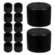 thumbnail image 4 of 20 protectores redondos antideslizantes para patas de silla, de PVC, para suelos de madera, 22 mm, color negro, 4 of 8