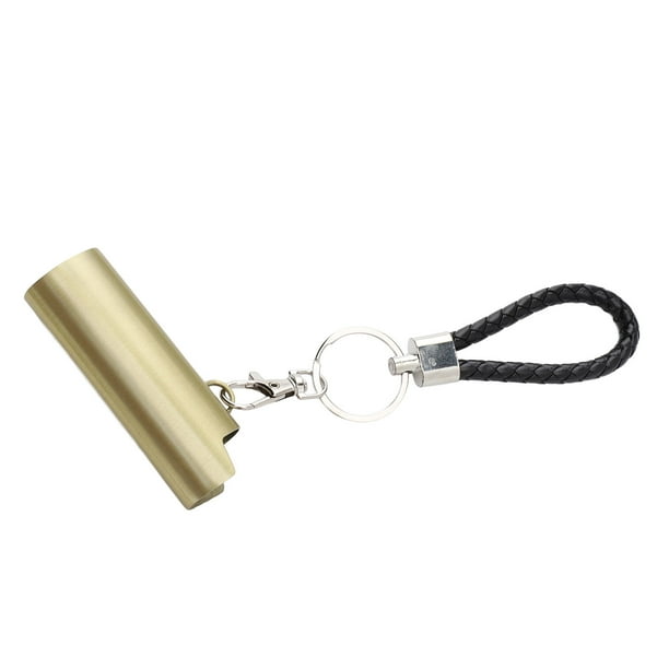 Llavero Con Soporte para Encendedor, Llavero Clásico de Aleacio de Aluminio Con Clip de Resorte, Accesorios para Fumar para declarar Llaves, Mochilas y Monederos