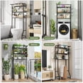 thumbnail image 2 of Organizador de estante para baño Simple Trending de 3 niveles, negro, 2 of 9