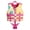 Red Green, variant on Gogokids Kids Swim Vest Life Jacket, Float Suit Children Flotation Buoyancy Swimsuit Swimwear Swimming Learning for Children, Pink