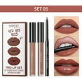 thumbnail image 5 of TUITOONM Velvet Lip Glaze & Liner Combo 6-Piece Nude Makeup Set, Creamy Matte Finish, Cruelty-Free, Plant Oil Infused for All-Day Comfort, Perfect for Gifting, 5 of 6