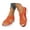 Orange, variant on Orthopedic Sandals for Women 2026 Summer Trendy Arch Support Open Toe Soft Sole Breathable Mesh Platform Sandals