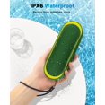 thumbnail image 2 of Altavoces Bluetooth LENRUE Impermeables Portátiles TWS 24h Verde, 2 of 6