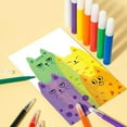 thumbnail image 6 of Squeegee Art Kids Paint Kit, 20PCS DIY Ranbow Scratch Art, Childrens, 6 of 8