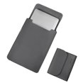 thumbnail image 1 of Bolsa para portátil de cuero sintético, duradera, a prueba de golpes, funda protectora para ordenador, bolsa multifuncional para portátil., 1 of 5