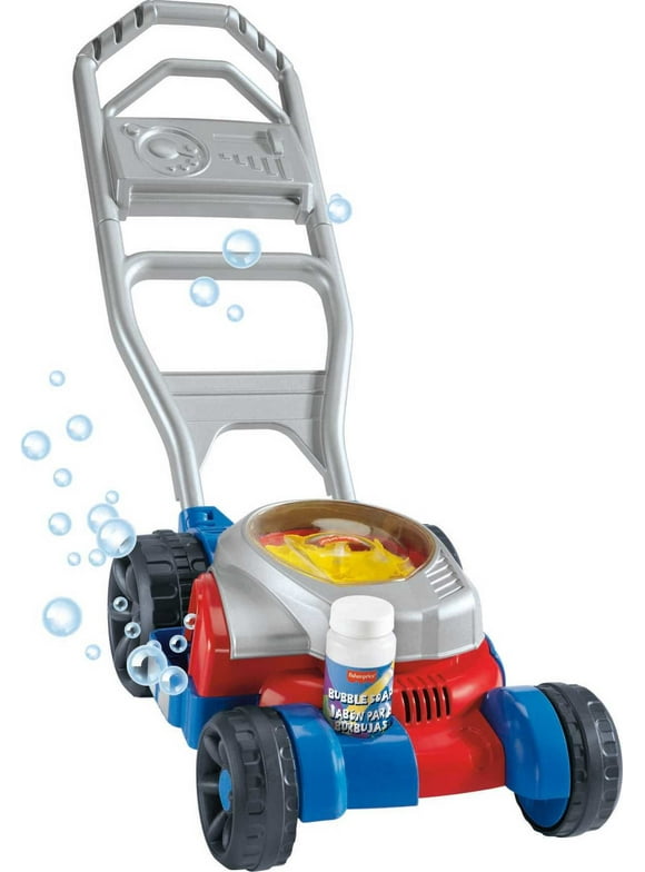 Fisher-Price Bubble Mower with Realistic Sounds, Push and Pull