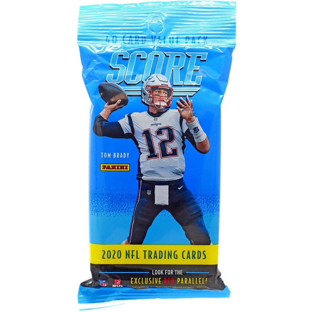 20 PANINI SCORE FOOTBALL FAT PACK