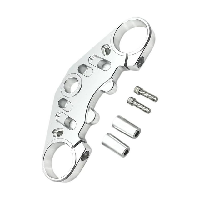 Reempzo de soporte de horquil dentera, accesorios duraderos rendimiento automotriz, abrazadera de amortiguador de motocicleta para Pta Soledad Soporte de horquilla delantera