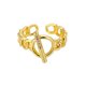 thumbnail image 1 of Anillos de oso hechos a mano elegantes Vintage para mujer, bonitos nudillos de animales, anillo ajustable de acero inoxidable, joyería de fiesta a la moda, regalo para mujer Dengxun unisex, 1 of 2