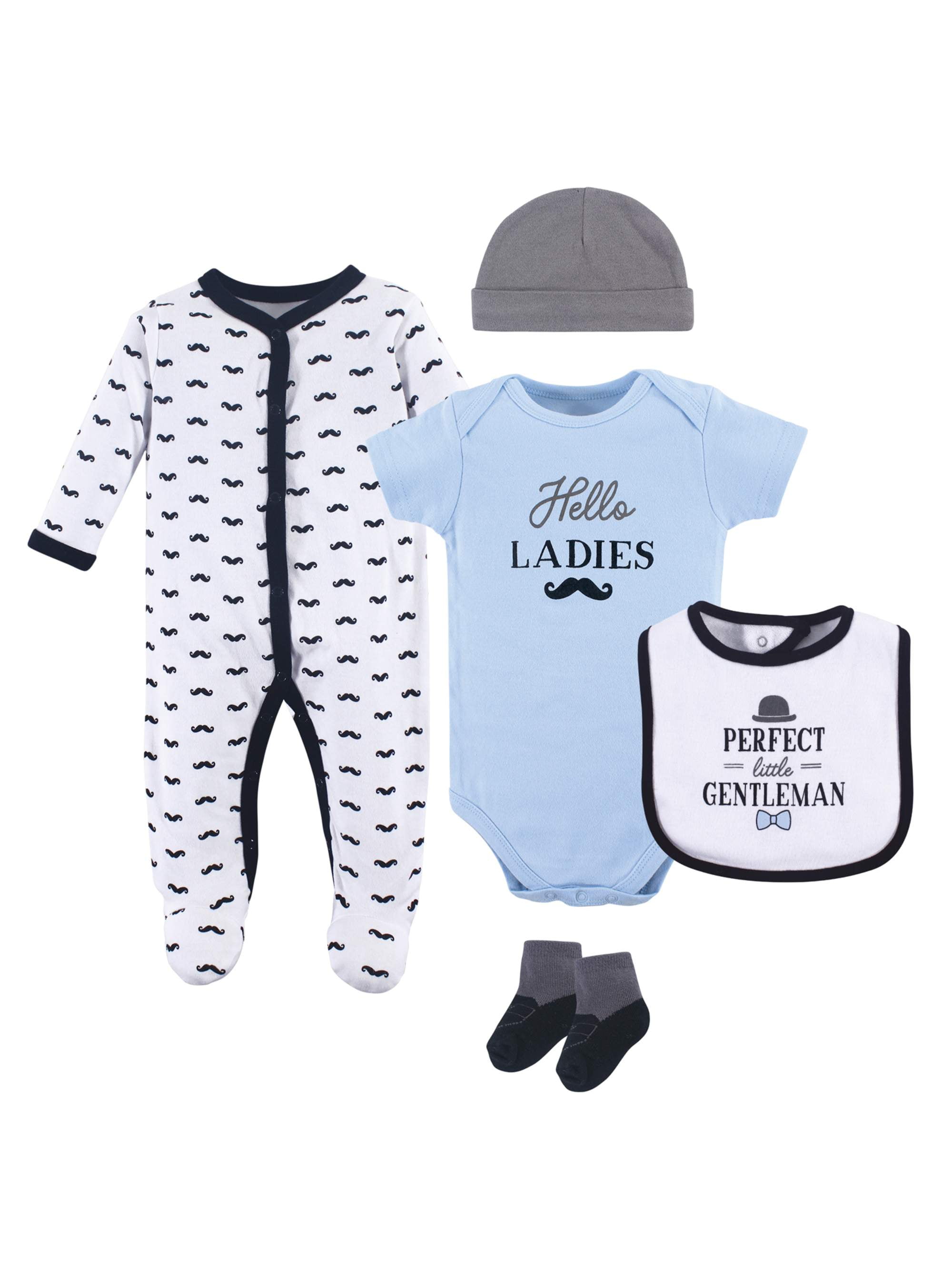 Hudson Baby Layette Set, 5pc (Baby Boys)