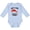 AE-Light Blue, variant on Inktastic Just A Girl Who Loves Koi Fish Girls Long Sleeve Baby Bodysuit