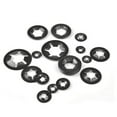 thumbnail image 5 of CPAN 285pcs internal tooth lock washer quick washer plum blossom snap ring bearing, 5 of 10