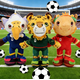 thumbnail image 2 of Paquete 3 Peluchs Mascotas Mundial 2026 19 cm (Maple, Zayu y Clutch), 2 of 2