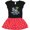 Black & Red with Polka Dots, variant on Inktastic Maui Hawaii Cute Vacation Gift Toddler Girl Dress