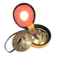 thumbnail image 4 of Platillos tibetanos Tingsha campanas de meditación latón 6,5 cm decoración tamaño pequeño regalo creativo instrumento de percusión Estilo A, 4 of 8