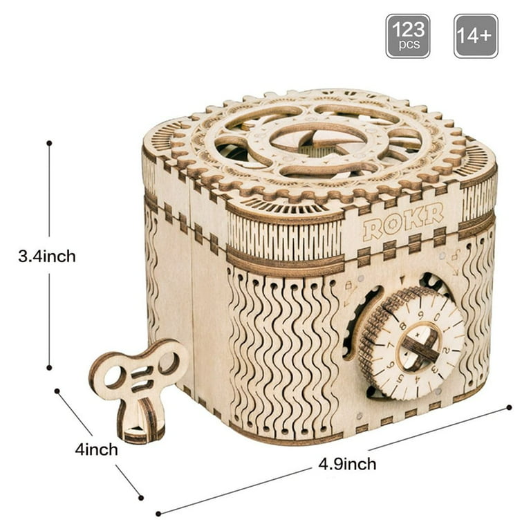 ROKR Vitascope 3D Puzzle Vintage Film Projector - 3D Wooden Puzzles