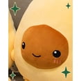 thumbnail image 3 of Almohada de peluche decorativa con forma de aguacate, 30 cm, para niños, 3 of 5