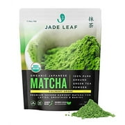Jade Leaf Organic Matcha .. Green Tea Powder - .. Authentic Japanese Origin - .. Premium Second Harvest Culinary .. Grade (1.06 Ounce)