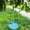 Light Blue, variant on Btomtd Outdoor Hanging 2-in-1 Apples Shaped Bird Bath And Bird Feeder For Garden Yard Decoration