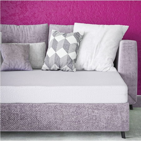 Classic Brands 4-Inch Memory Foam Replacement Sleep Sofa Bed Mattress, Full