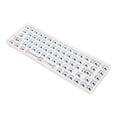 thumbnail image 2 of Kit de teclado mecánico BRILLAR 68 teclas 2.4G inalámbrico blanco, 2 of 10