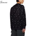 thumbnail image 4 of Sudadera de gran tamaño con estampado de Papá Noel para hombre, jerséis de Navidad feos, ropa de calle Harajuku, ropa de otoño e invierno, 4 of 4