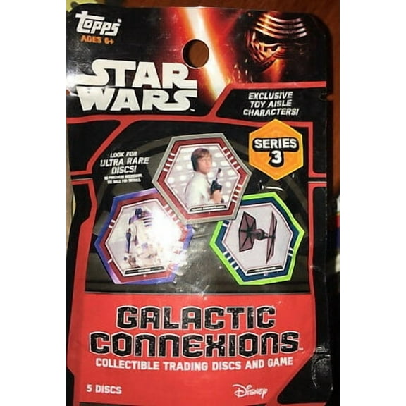 Topps Star Wars Galactic Connexions Blind Bag, 5 Pack