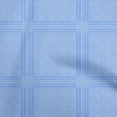 thumbnail image 1 of oneOone Rayon Medium Blue Fabric Geometric Sewing Craft Projects Fabric Prints By Yard 56 Inch Wide, 1 of 4