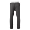 thumbnail image 4 of XIYON Mens Casual Pants Joggers Wide Leg Sweatpants Trousers Pocket Drawstring Elastic Waist Color Block Comfort Breathable Fashion Casual Pant Leisure, 4 of 8