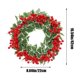thumbnail image 4 of Guirnalda de Decoración Navideña Xihbxyly de 42 Cm para Colgar En La Puerta Ventana Chimenea Árbol de Navidad, 4 of 6