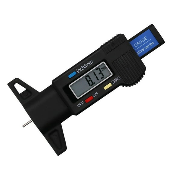 Digital Tire Tread Depth Gauge CarTire Wear Detection Electronic Vernier Caliper