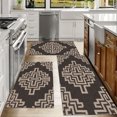 thumbnail image 6 of Kitchen Rugs Sets of 3 Non Slip Washable Kitchen Mats for Floor, Waterproof Kitchen Runner Rug, Floor Mat Carpet for Entryway, Laundry, Sink, Hallway, Bathroom, 6 of 10