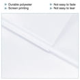 thumbnail image 4 of Unique Bargains White Flag Stick, Hand Held Small Mini DIY Flag 8.2x5.5 Inch Triangle Pack of 40, 4 of 5