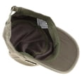 thumbnail image 4 of Adjustable Men' Cap Cadet Hat Flat Top Baseball, 4 of 10