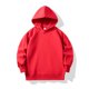 thumbnail image 2 of Gibobby Sudadera playera de manga larga con cuello redondoBebé niños manga larga color sólido pulóver sudaderas con capucha sudaderas Top niños Unisex ab(Rojo, 5-6 Años), 2 of 5