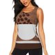 thumbnail image 1 of Fotbe Coffee Cafe Cup Blusas Sin Mangas para Mujer – Estilo Casual, Corte Suelto, Slim-Fit, Cuello Redondo Deportivo, Tops de Verano para Gimnasio y Yoga-Large, 1 of 7