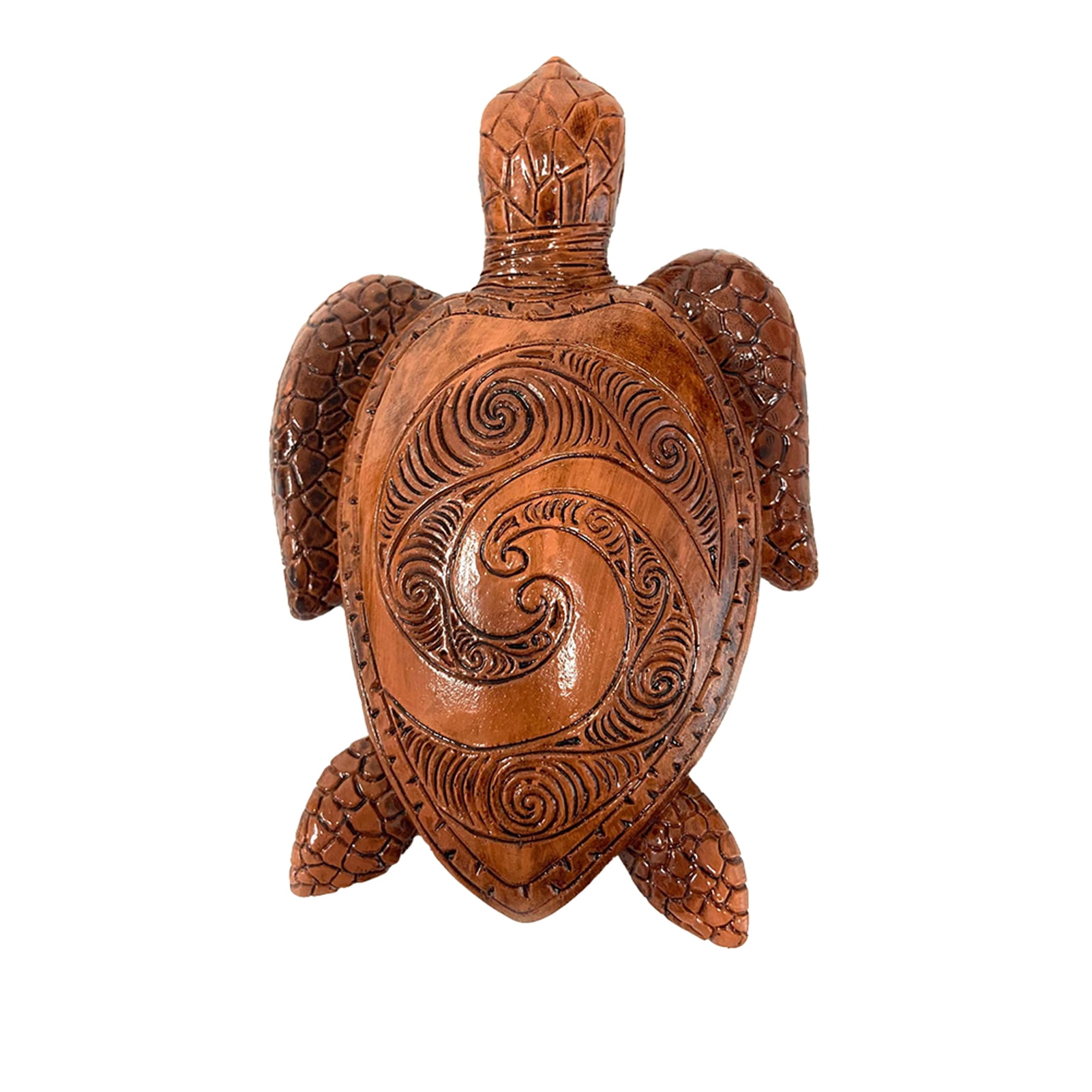 Wooden Carved Squirrel Tortoise Animal Model Toy Boy Girl Birthday Gift D 