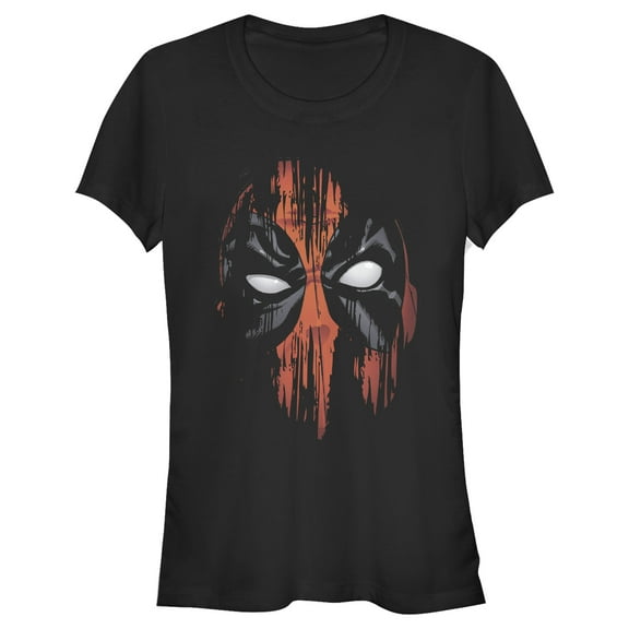 Junior's Marvel Deadpool Painted Mask Graphic T-Shirt