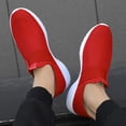thumbnail image 4 of GLYGML Slip-On Mesh Sneakers - Men's Lightweight Breathable Casual Shoes Product Title, 4 of 5