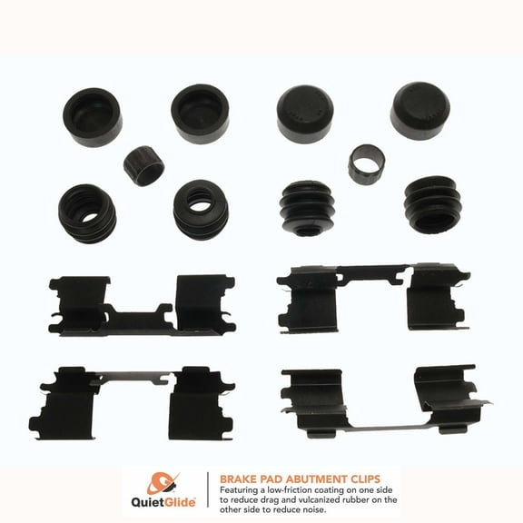 Carlson H5815Q Front Disc Brake Hardware Kit