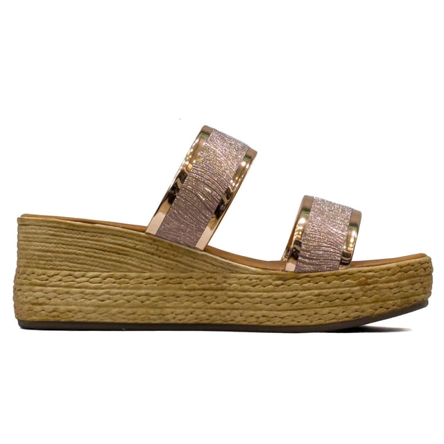 Sandalias Para Mujer Adriana D' Mas 182 dorado 24.5