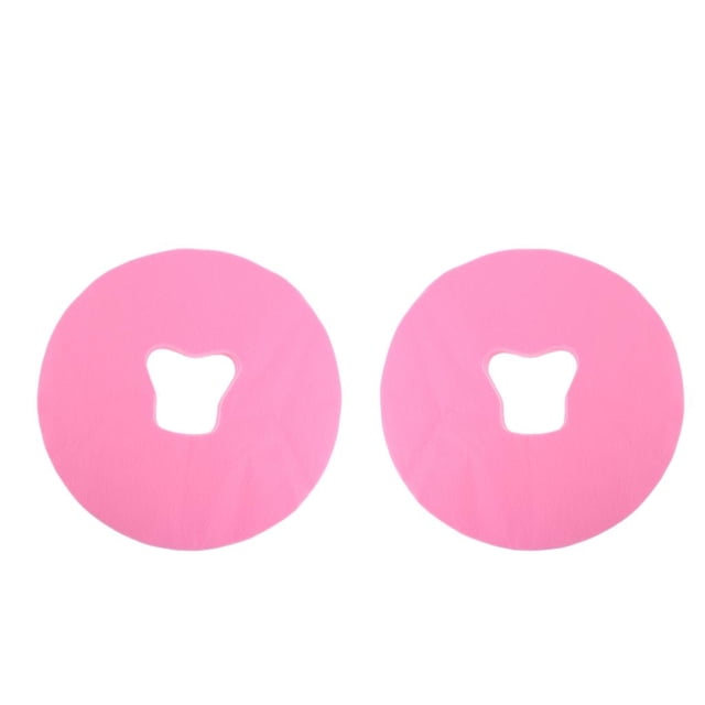 : 2 Piezas Azul Almohada de Silicona de Belleza Facial Redond para Cama de Belleza