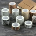 thumbnail image 5 of Masking Tape Gothic Type DIY Decor Retro Adhesive Washi Tape for Scrapbooking Blue Washi, 5 of 8