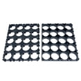 thumbnail image 2 of Battery Cells Plastic Holder 4x5 Slots Rechargeable Batteries Stand Rack Storage Bracket, 2 of 8