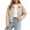 Khaki, variant on Mifsaly Womens Cropped Bomber Jackets Zip Up Collared Sweatshirts Jacket Fall Winter Fashion Going Out Athletic Outerwear with Pockets