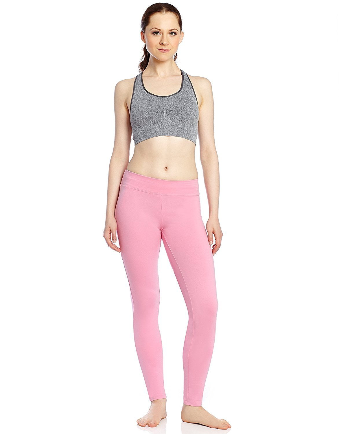 Leveret Womens Pants Cotton Yoga Pants Boot-Leg Workout Legging Size XSmall-XLarge