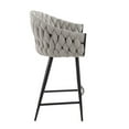 thumbnail image 2 of Braided Matisse Counter Stool, 2 of 7