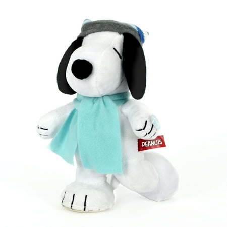 Peanuts 11.5 Inch Musical Skating Snoopy Plush