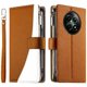 thumbnail image 1 of Funda cartera GANGXUN para Realme C65 5G , cuero PU con tarjetero, cremallera, correa de mano, soporte y protección 884°, 1 of 6