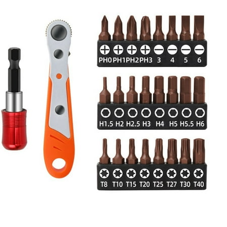 

26pcs PH/Torx Star Screwdriver bits 25mm Hex Shank Security Magnetic Driver Bit